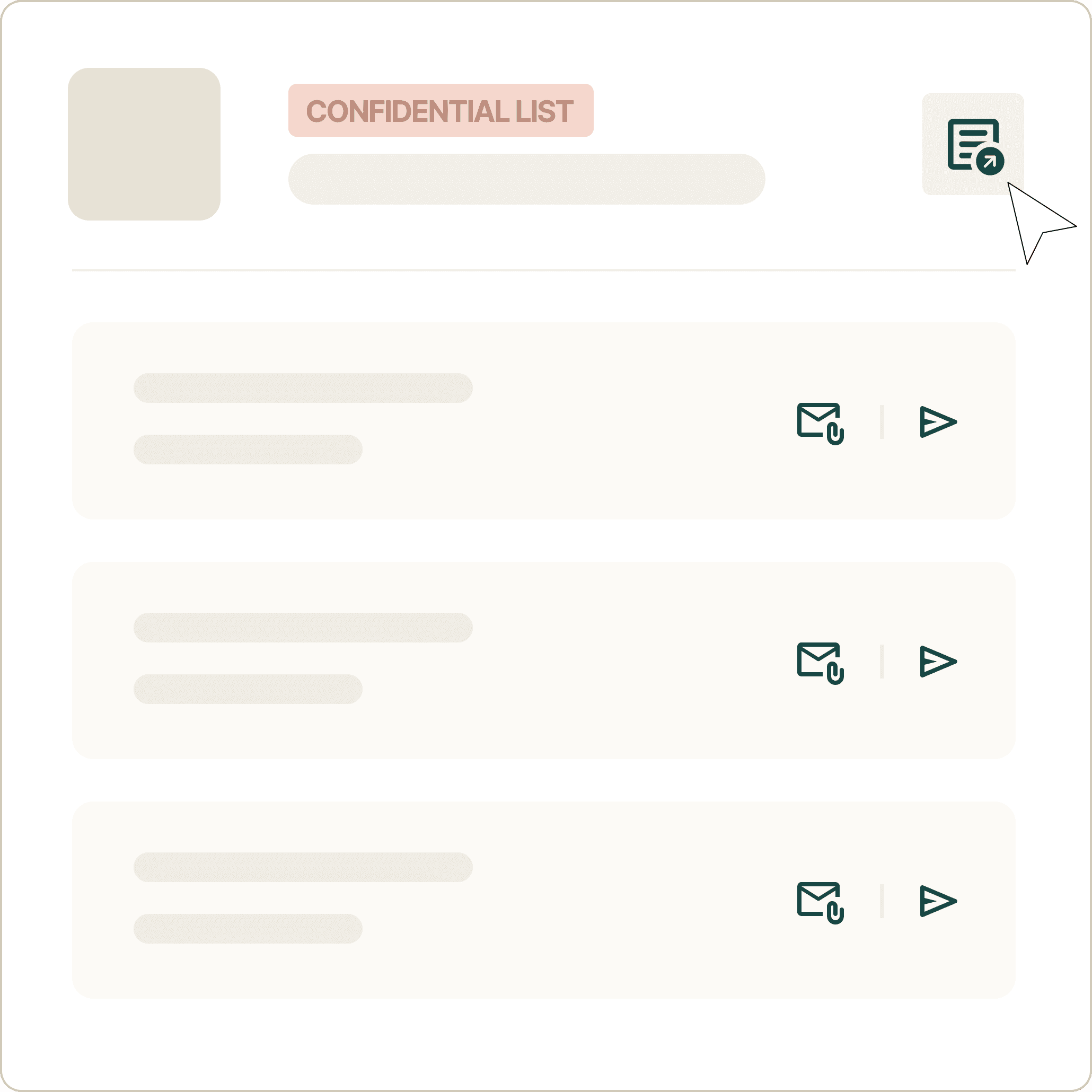 An MNPI list and the people with recorded access